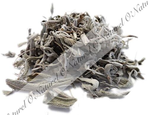 Feuille De Sauge Sclarée Séchée 100% Bio 40g Clary Sage Leaves, Hojas De Salvia 