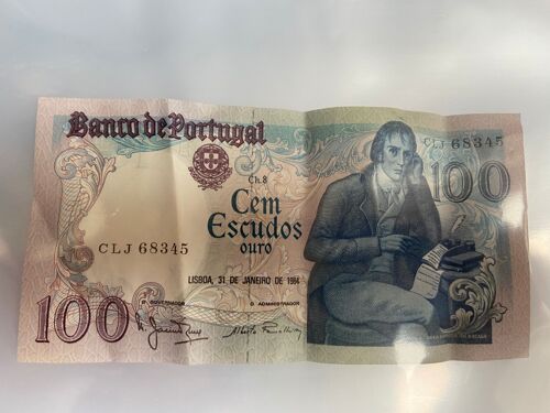 Billet De 100 Escudos De 1984 Portugal