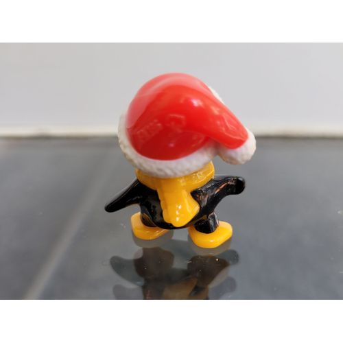 Jouet Figurine Kinder Surprise Pingouin Noël 3cm