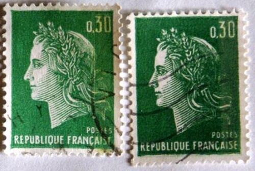 Varieté Cheffer 1611b 1 Bande Ph Ex Clair Et Foncé