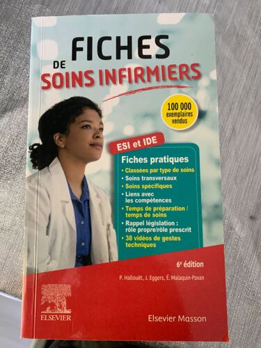Fiches De Soins Infirmiers Elsevier Masson