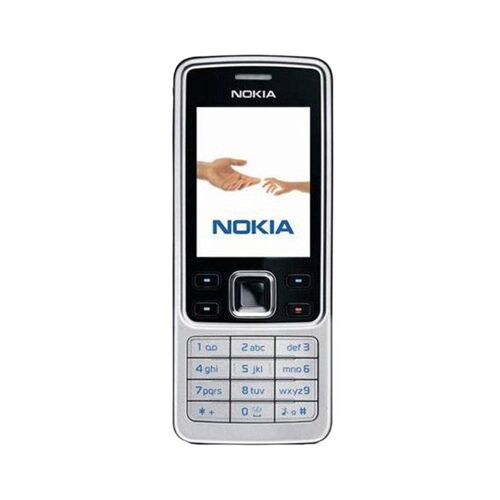 Pour Nokia 6300 Droit Old Man Metal Button mobile de rechange Téléphone mobile argent EU