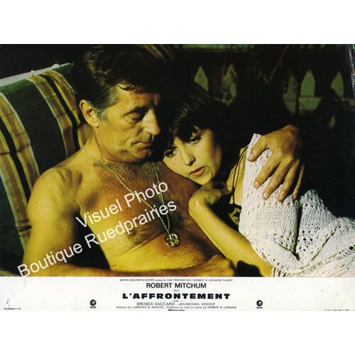 L'affrontement - Going Home : Jeu De Photos D'exploitation Cinématographique - Format 23x29 Cm - De Herbert B. Leonard Avec Robert Mitchum, Brenda Vaccaro, Jan-Michael Vincent, Josh Mostel - 1971