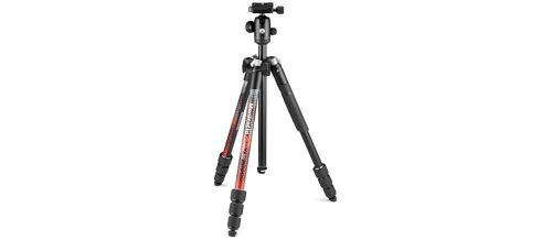 Trépied MANFROTTO Element MII Aluminium Red 4 Sections BH