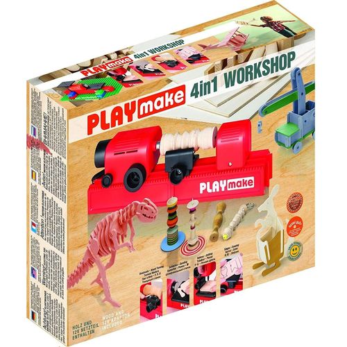 Atelier de travail du bois PLAYmake 4 en 1