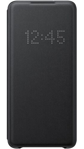 Samsung LED View Cover EF-NG985 - Étui à rabat pour téléphone portable - noir - pour Galaxy S20+, S20+ 5G