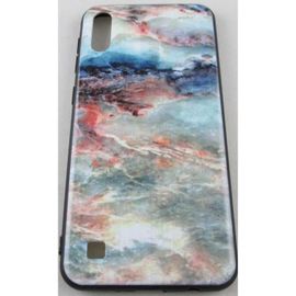 Coque Samsung Galaxy A10 Marbre Bleu