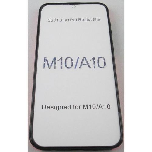 Coque Samsung Galaxy A10 Intégrale Rose Clair Avant Arrière