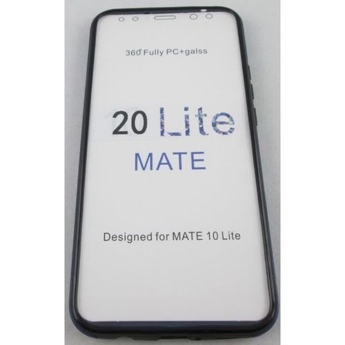 Coque Huawei Mate 20 Lite Intégrale Bleu Avant Arrière