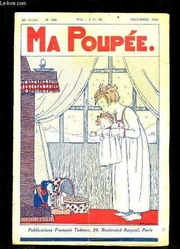 Ma Poupée N°289 - 26e Année : Comment Broder Le Couvre-Livre Au Clair De La Lune - Le Chat De Dick Whittington - La Lettre, Par Marthe Fiel ...
