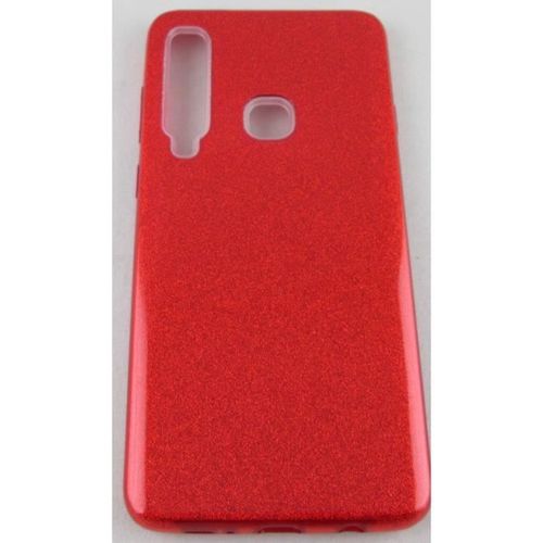 Coque Samsung Galaxy A9 2018 Rouge À Paillettes