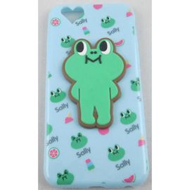 Coque Iphone 6/6s Bleu Ciel Motif Grenouille