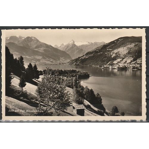 Carte Postale Autriche, Zell Am See, Kitzsteinhorn. Vue Sur Le Sommet Kitzsteinhorn À 3 203 M, Dans Le Chaînon De Glockner. Non Circulée.