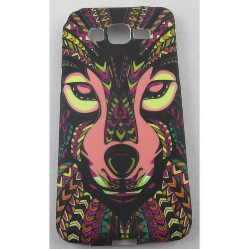 Coque Samsung Galaxy Grand Prime Renard Multicolor Phosphorescente