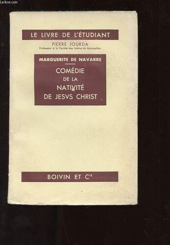 Comedie De La Nativite De Jesus Christ