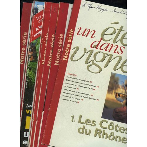 Un Ete Dans Les Vignes - Lot De 10 Magazines