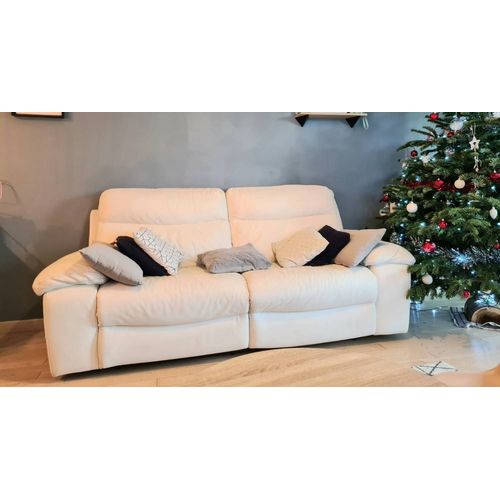 Canapé Relax En Cuir Château D'ax