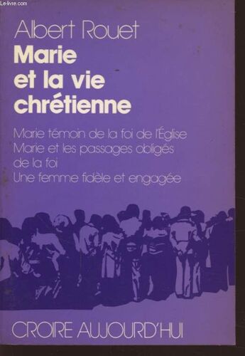 Marie Et La Vie Chretienne