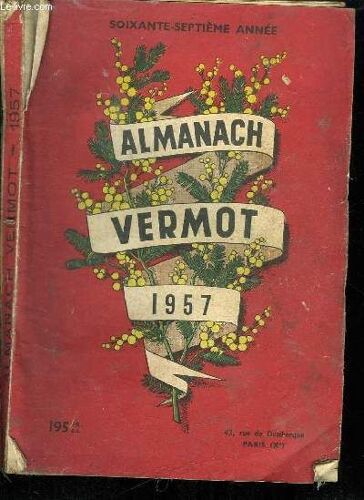 Almanach Vermot 1957.