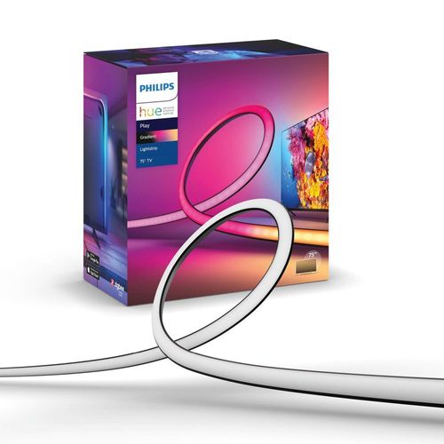 Bandeau Led Philips Lightstrip Hue Play Gradient Tv 75" Eu