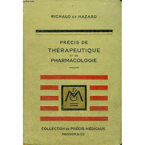 Precis De Therapeutique Et De Pharmacologie