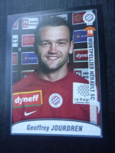 Image N°293 Panini Foot 2010 -Geoffrey Jourdren- Montpellier-