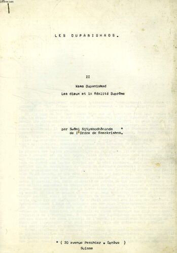 Les Oupanishads, Ii. Kena Oupanishad, Les Dieux Et La Realite Supreme