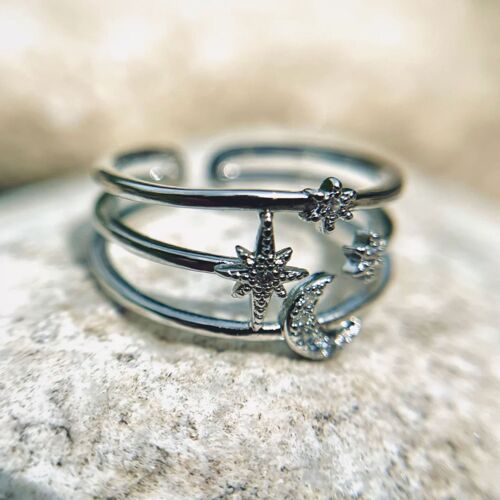 Bague En Argent 925 Ajustable