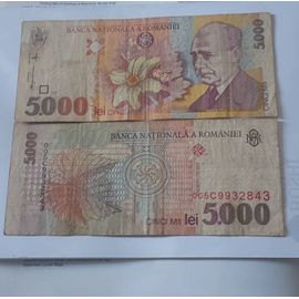 Roumanie 5000 Lei 1998