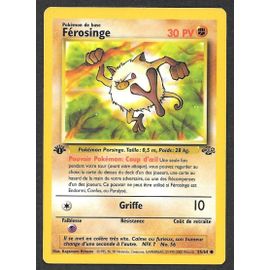 Carte Pokémon Férosinge 55/64 [Premiere Edition 1] - Jungle Wizards (Fr)