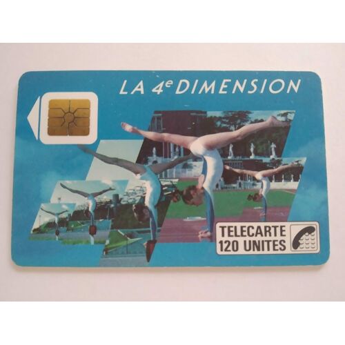 Télécarte Puce So 2 120 U France Telecom - La 4ème Dimension 200 000 Ex 11/88