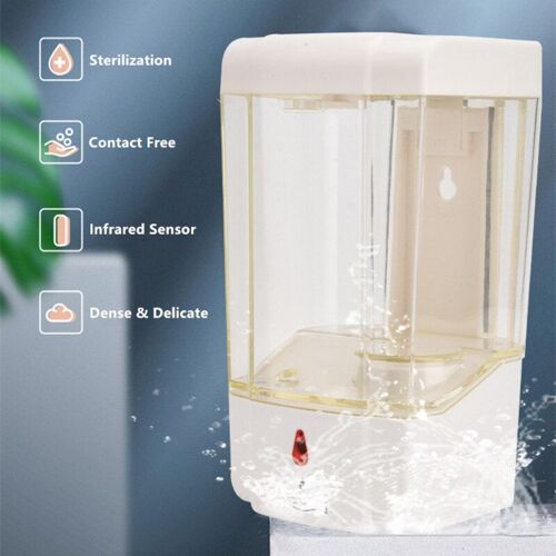 Distributeurs de savon 900ml mural automatique capteur IR distributeur de savon liquide Touchfree Lotion pompe automatique distributeur de savon liquide