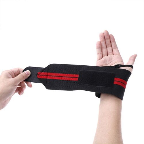 Gymnastique Haltérophilie Entraînement Haltérophilie Gants Barre Poignée Enveloppes Main Haltères Sangles Protection Poignet Soutien 1pc