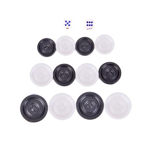 32 Pièces Pièces D'échecs En Plastique Courants D'air Jeu De Société Pièces D'échecs Courants D'air & Dames & Backgammon Pièce D'échecs Pour Les Enfants Apprenant