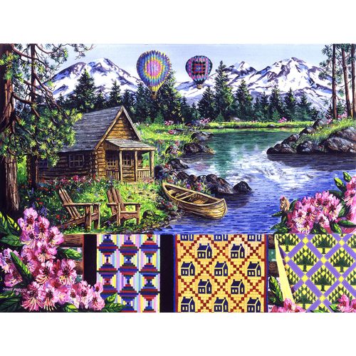 Puzzle Pièces Xxl - Flotter En Dessus Des Three Sisters - Puzzle 500 Pièces