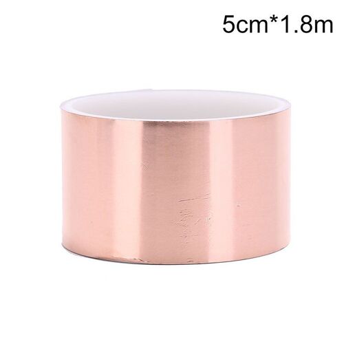 1pc haute qualité guitare pick-up feuille de cuivre EMI blindage bande accessoires de guitare 5cm X 2m ou 5cm * 1.8m