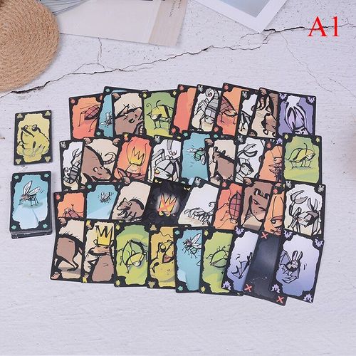 Jeu De Cartes Drôle Kakerlaken Salat/Poker/Royal/Suppe/Mogel Motte Jeu De Société Fête De Famille Cafard Jeu D'intérieur