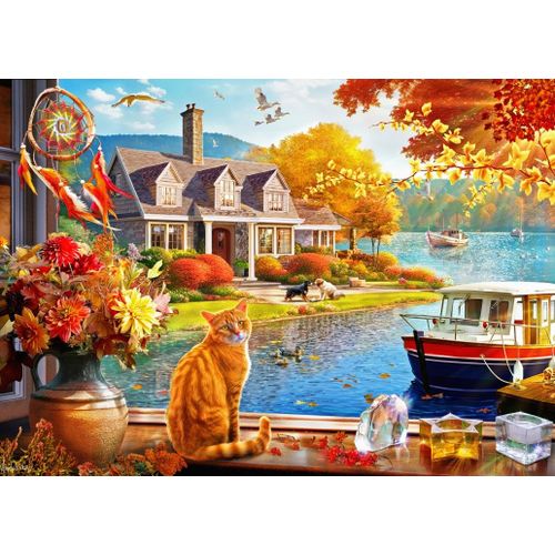 Crisp Fall View - Puzzle 500 Pièces