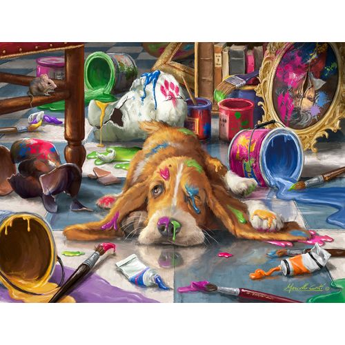 Puzzle Pièces Xxl - Plouf - Puzzle 500 Pièces