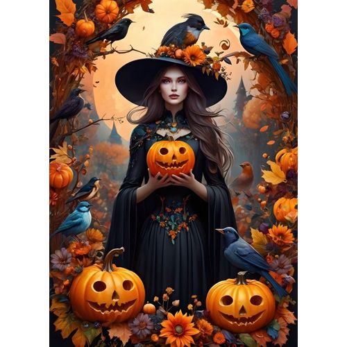 Halloween Witch - Puzzle 500 Pièces