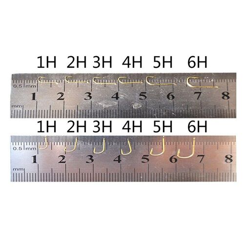 100 Pièces En Acier À Haute Teneur En Carbone Doré Assorti Taille En Alliage D'aluminium Crochet De Pêche Outil De Nouage Boucle De Cravate Dorée Faisant Des Crochets De Dispositif