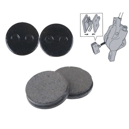 2 Pièces/Paire Remplacement Plaquette De Frein Scooter Électrique Plaquettes De Frein Pièces Pour M365 Scooter Skateboard Étrier Frein Disque Pièces De Freinage