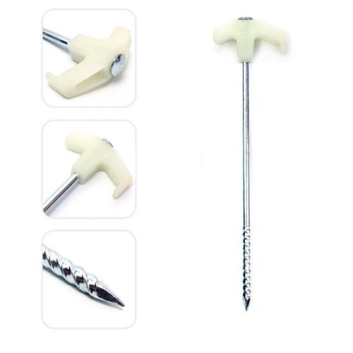 Marquer Les Piquets Tente Vis Chevilles Extérieur Vis Sur Le Pont De Camping Clou Filetage Clou Pour Tente Installation Tente Clous