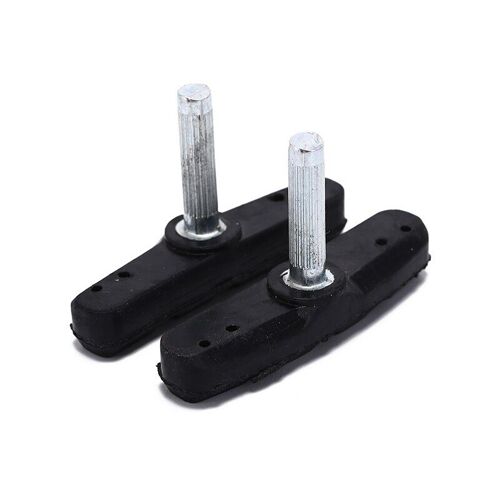 1 Paire Vélo De Route De Montagne Plaquettes De Frein Vélo Freinage V-Frein Support Chaussures Blocs En Caoutchouc Durable Vélo Accessoires