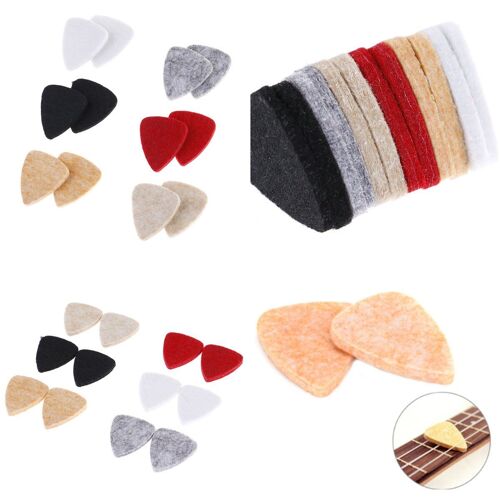 Accessoires Ukulele personnalisés, 2 pièces, 31mm x 26mm, feutre doux, utiles