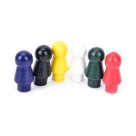 Jeu De Dames Chinois En Bois, 6 Couleurs, Pièces De Rechange, Échecs Uniquement (Plateau Non Inclus), 60 Pièces/Ensemble