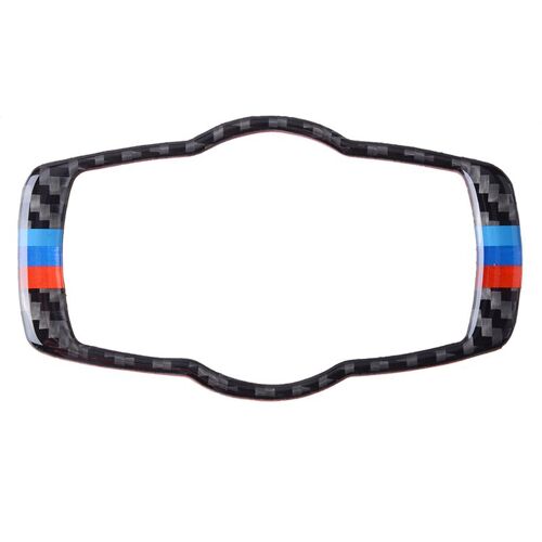 Autocollants Décoratifs En Fiber De Carbone Pour Panneau De Commutateur De Phare De Voiture, Garnitures De Couverture Adaptées À La Bmw 3 Séries E90 E92 E93 2005 ¿ 2012