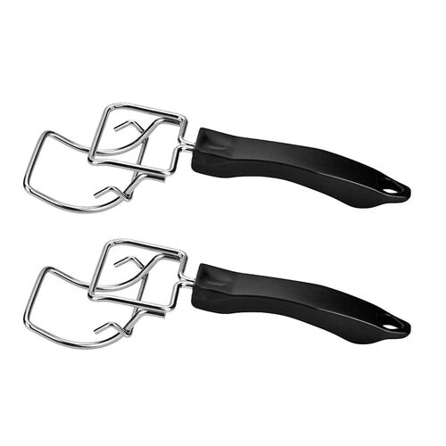 Lot de 2 extracteurs de plateau de four à convection pour grille-pain à friteuse à air, extracteur de grils, outil de traction de grille de four, clip de grils, clip de four