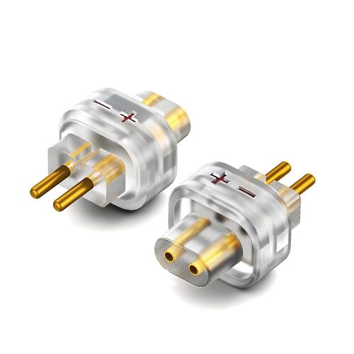 2PCS Female to 0.78 2 Pin Male Earphone Adapter to Earphones Earsets for SHUOER CONDUCTOR/SINGER/SO