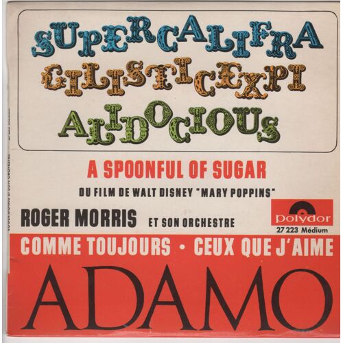 Supercalifragilisticexpialidocious +3